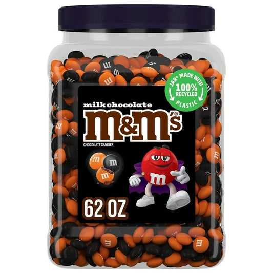 PREORDEN -M&M'S Milk Chocolate Halloween Candy, 62 oz. - 2 A 4 SEMANAS EN LLEGAR