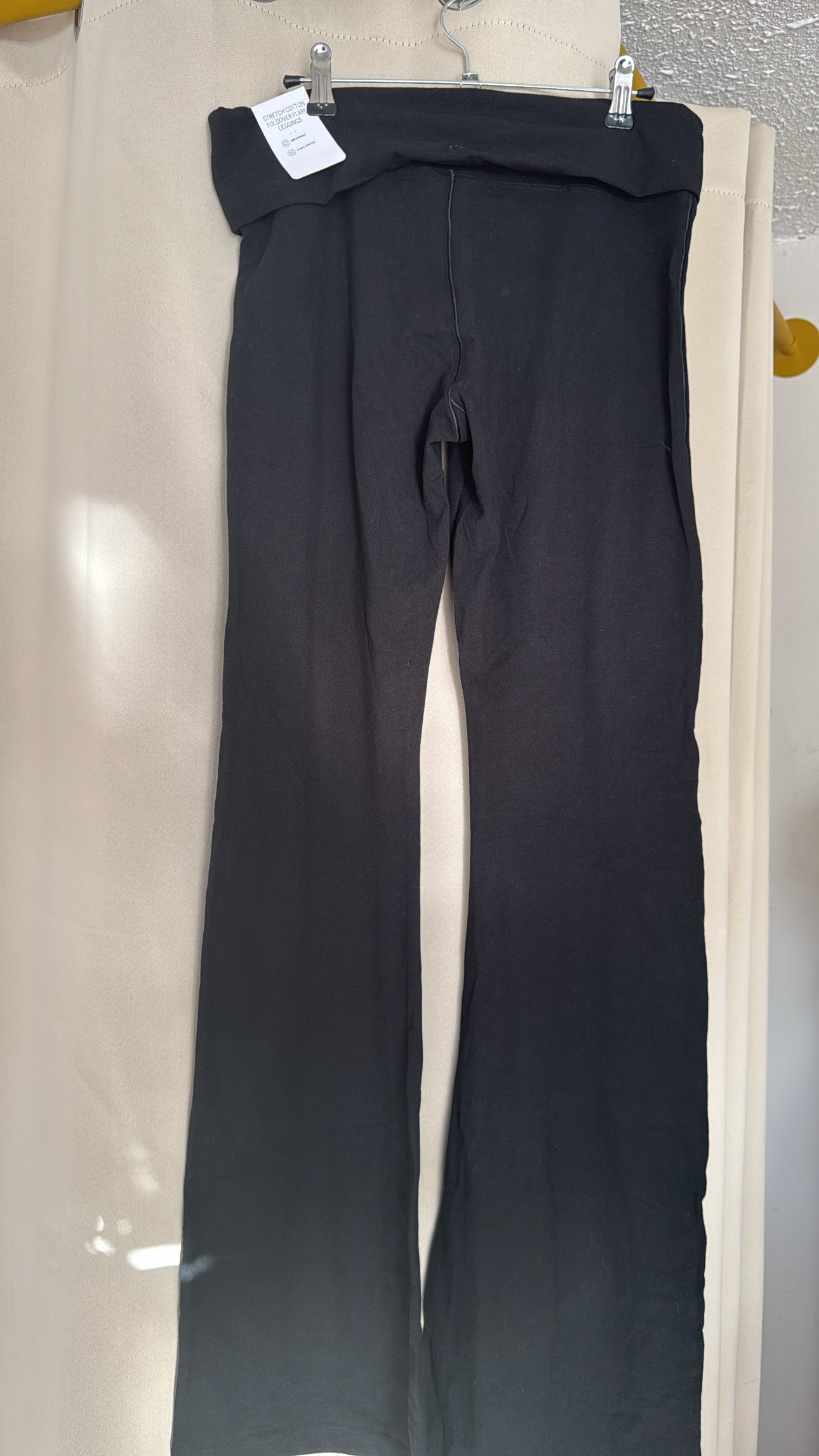 All-Day Cotton Foldover Flare Leggings | PINK - NO CAMBIOS NI DEVOLUCIONES