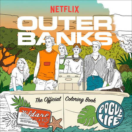 PRE-ORDEN- Outer Banks: The Official Coloring Book TARDA DE 2 A 5 SEMANAS EN LLEGAR