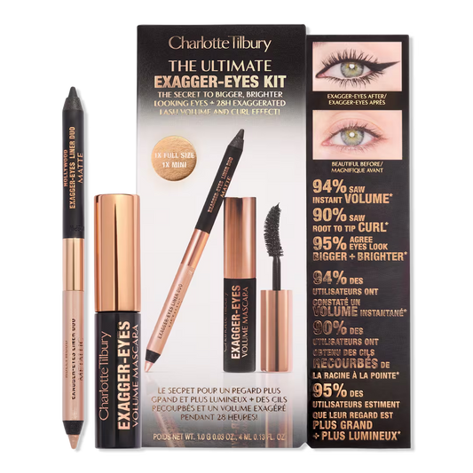 PREORDEN -The Ultimate Exagger-eyes Kit | CHARLOTTE TILBURY - 2 A 4 SEMANAS EN LLEGAR