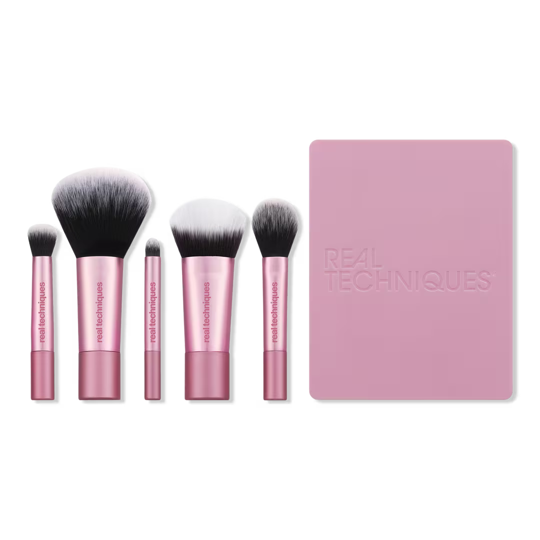 PREORDEN -Cloudtopia Touchup Makeup Brush Set | REAL TECHNIQUES - 2 A 4 SEMANAS EN LLEGAR