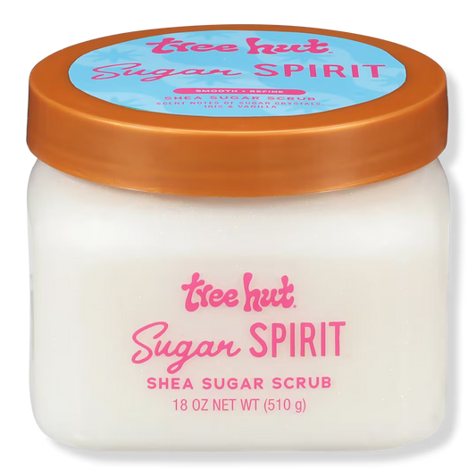 PREORDEN -Sugar Spirit Shea Sugar Scrub | TREE HUT - 2 A 4 SEMANAS EN LLEGAR