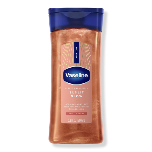 PREORDEN -Glazed and Glisten Body Gel Oil | VASELINE - 2 A 4 SEMANAS EN LLEGAR