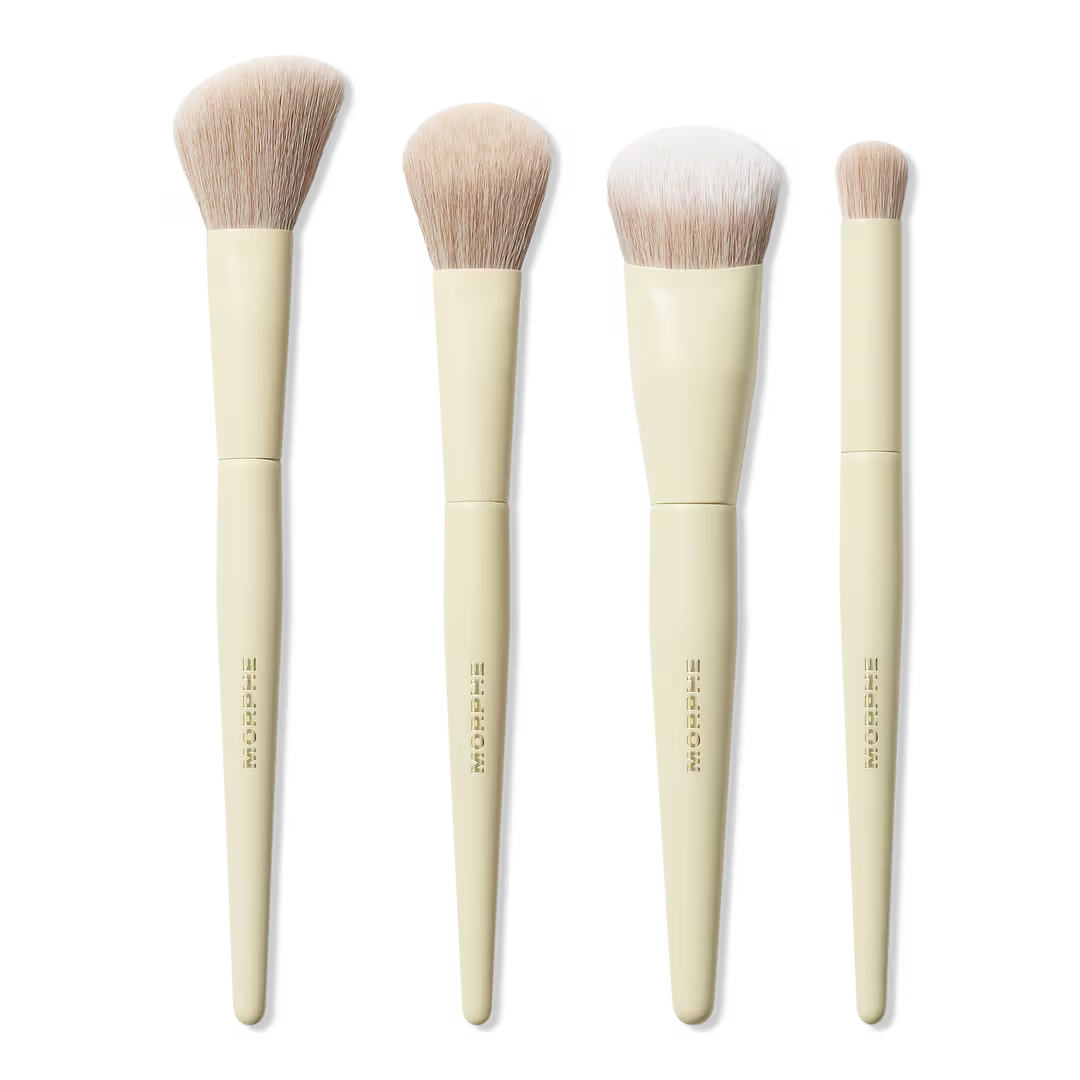 PREORDEN -Buttery Blends 4-Piece Face Brush Set | MORPHE - 2 A 4 SEMANAS EN LLEGAR