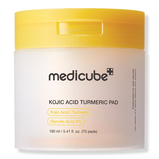 PREORDEN -Kojic Acid Turmeric Pad | MEDICUBE - 2 A 4 SEMANAS EN LLEGAR