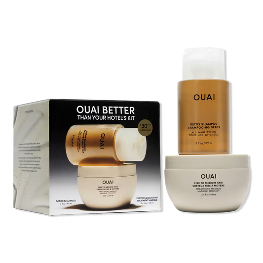 Limited Edition Detox Shampoo & Fine to Medium Treatment Mask Kit | OUAI