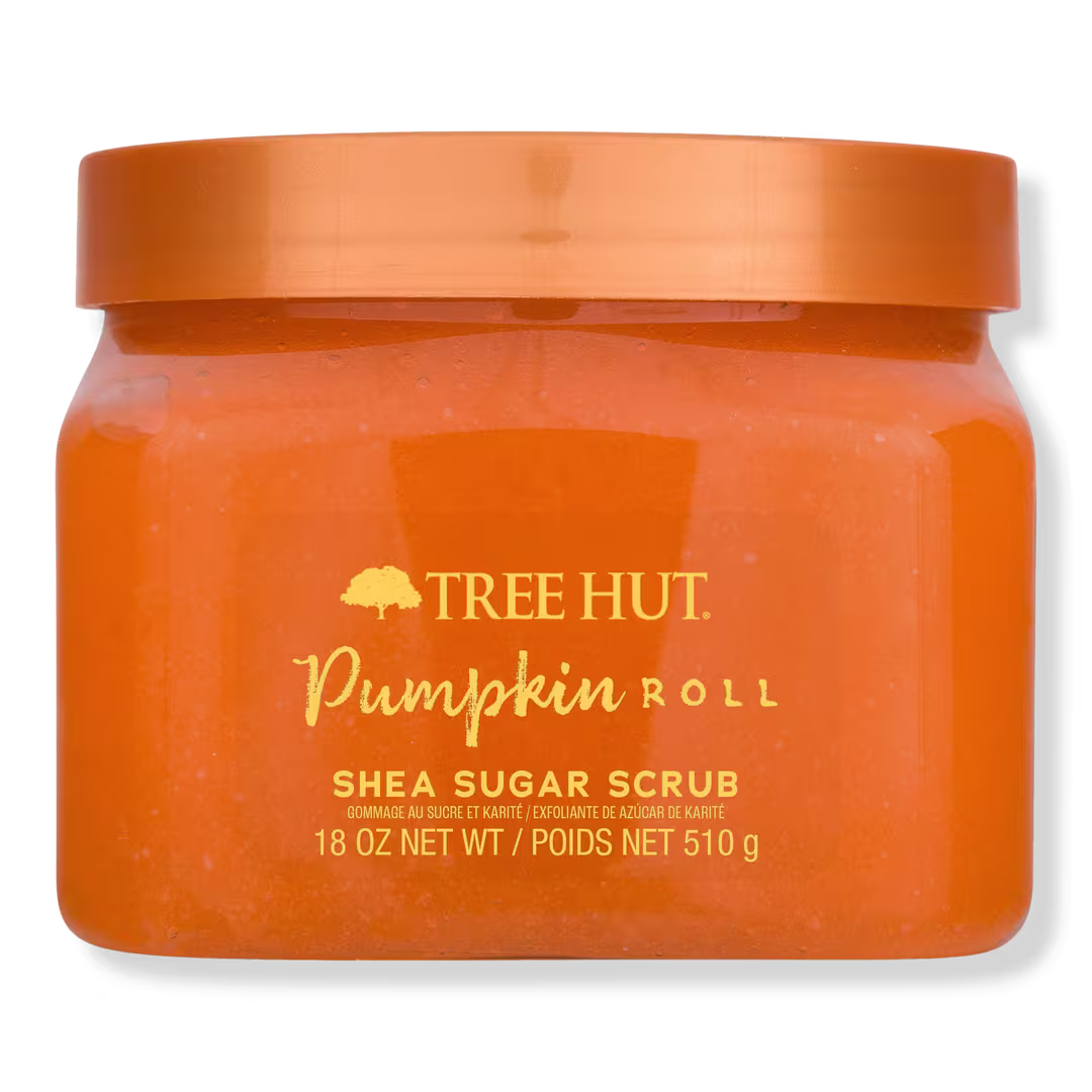 PREORDEN - Pumpkin Roll Shea Sugar Scrub | TREE HUT - 2 A 4 SEMANAS EN LLEGAR