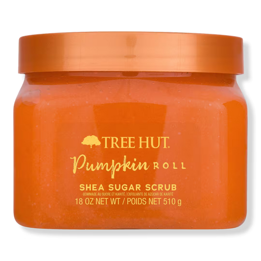 PREORDEN - Pumpkin Roll Shea Sugar Scrub | TREE HUT - 2 A 4 SEMANAS EN LLEGAR