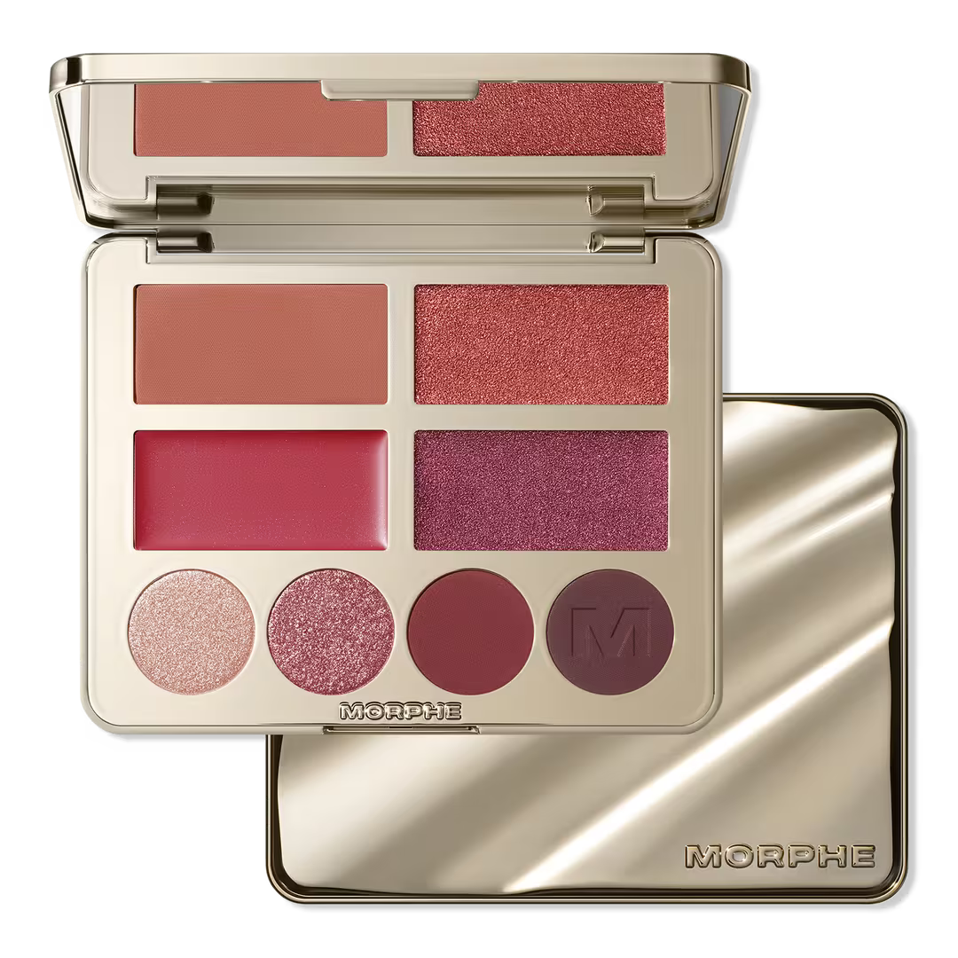 PREORDEN - Glass Half Full Face & Eye Palette | MORPHE - 2 A 4 SEMANAS EN LLEGAR