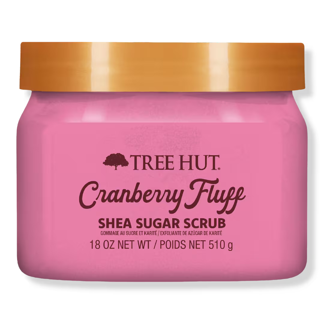 PREORDEN - Cranberry Fluff Shea Sugar Scrub | TREE HUT - 2 A 4 SEMANAS EN LLEGAR