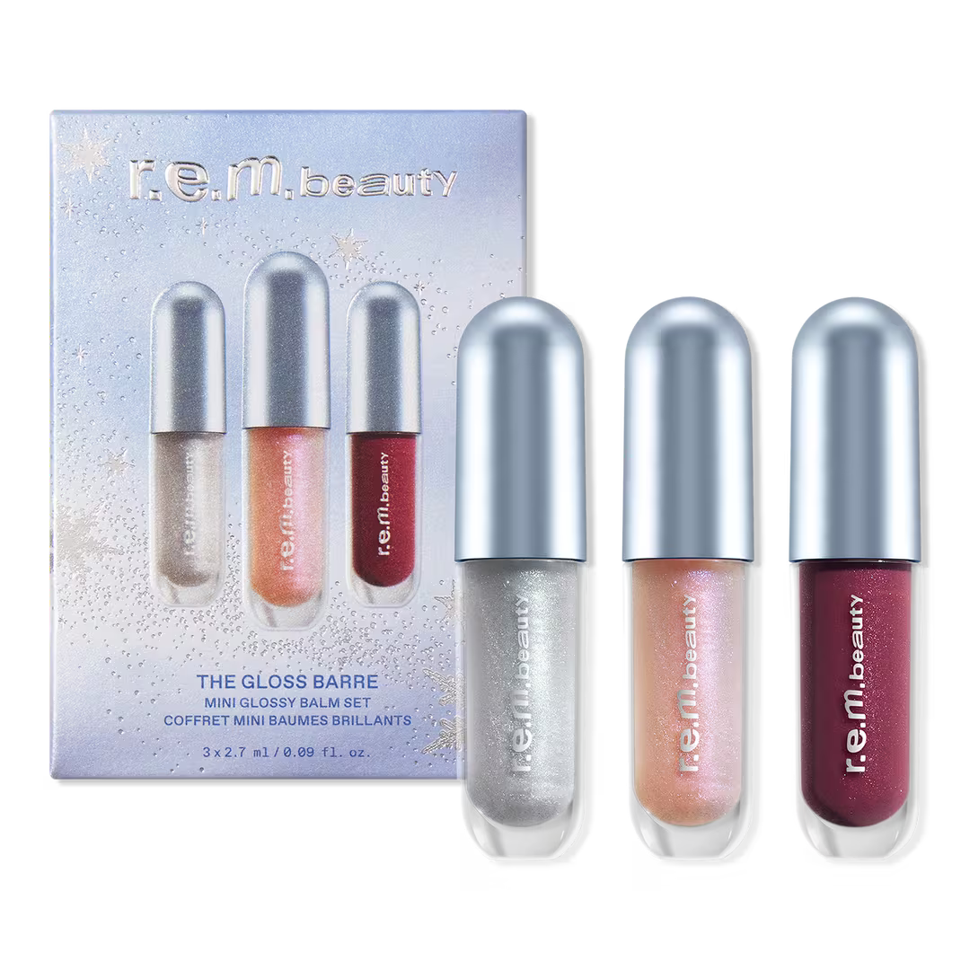 PREORDEN - The Gloss Barre Mini Glossy Balm Set | R.E.M. BEAUTY - 2 A 4 SEMANAS EN LLEGAR
