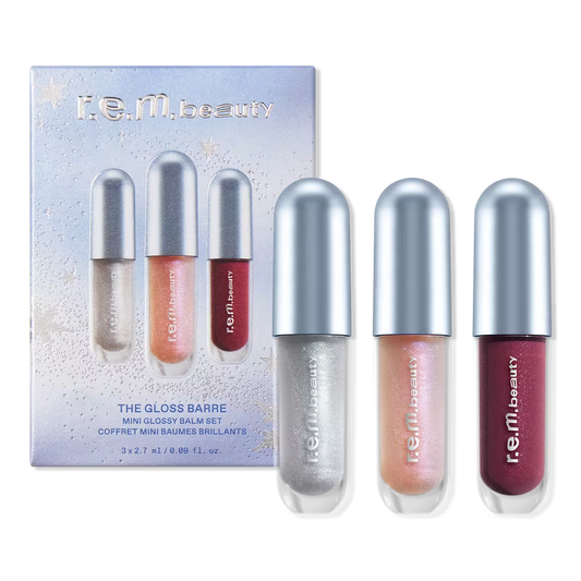 PREORDEN - The Gloss Barre Mini Glossy Balm Set | R.E.M. BEAUTY - 2 A 4 SEMANAS EN LLEGAR