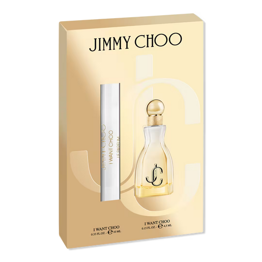 PREORDEN - I Want Choo Le Parfum Mini 2 Piece Set - 2 A 4 SEMANAS EN LLEGAR