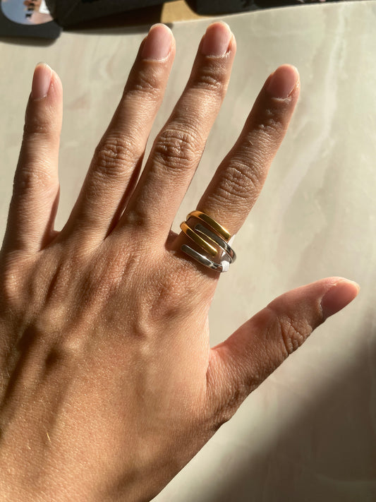 ANILLO ACERO INOXIDABLE AJUSTABLE