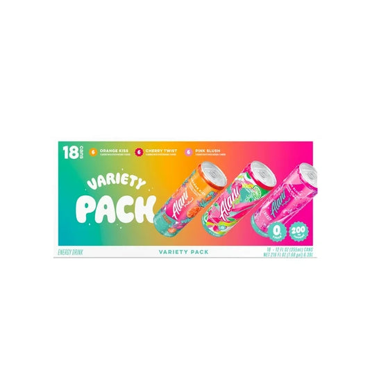 PREORDEN -Alani Nu Energy Drink, Variety Pack, 12 fl. oz., 18 pk. - 2 A 4 SEMANAS EN LLEGAR