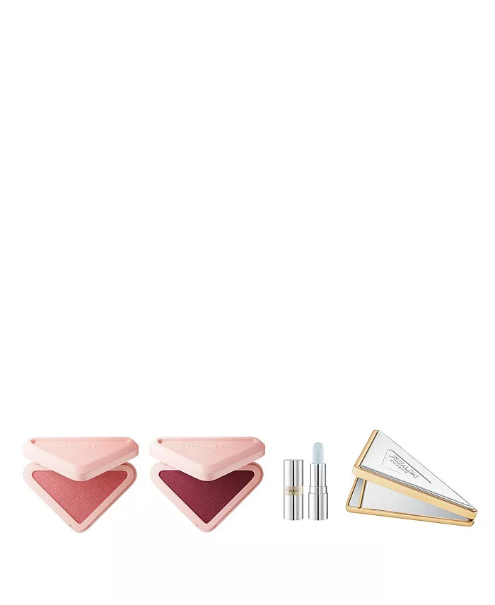 PREORDEN - 4-Piece Blush and Lip Balm Bundle Set - 2 A 4 SEMANAS EN LLEGAR
