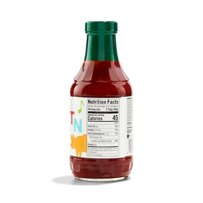 365 by Whole Foods Market, Bbq Sauce Memphis Madness Organic, 18 Ounce