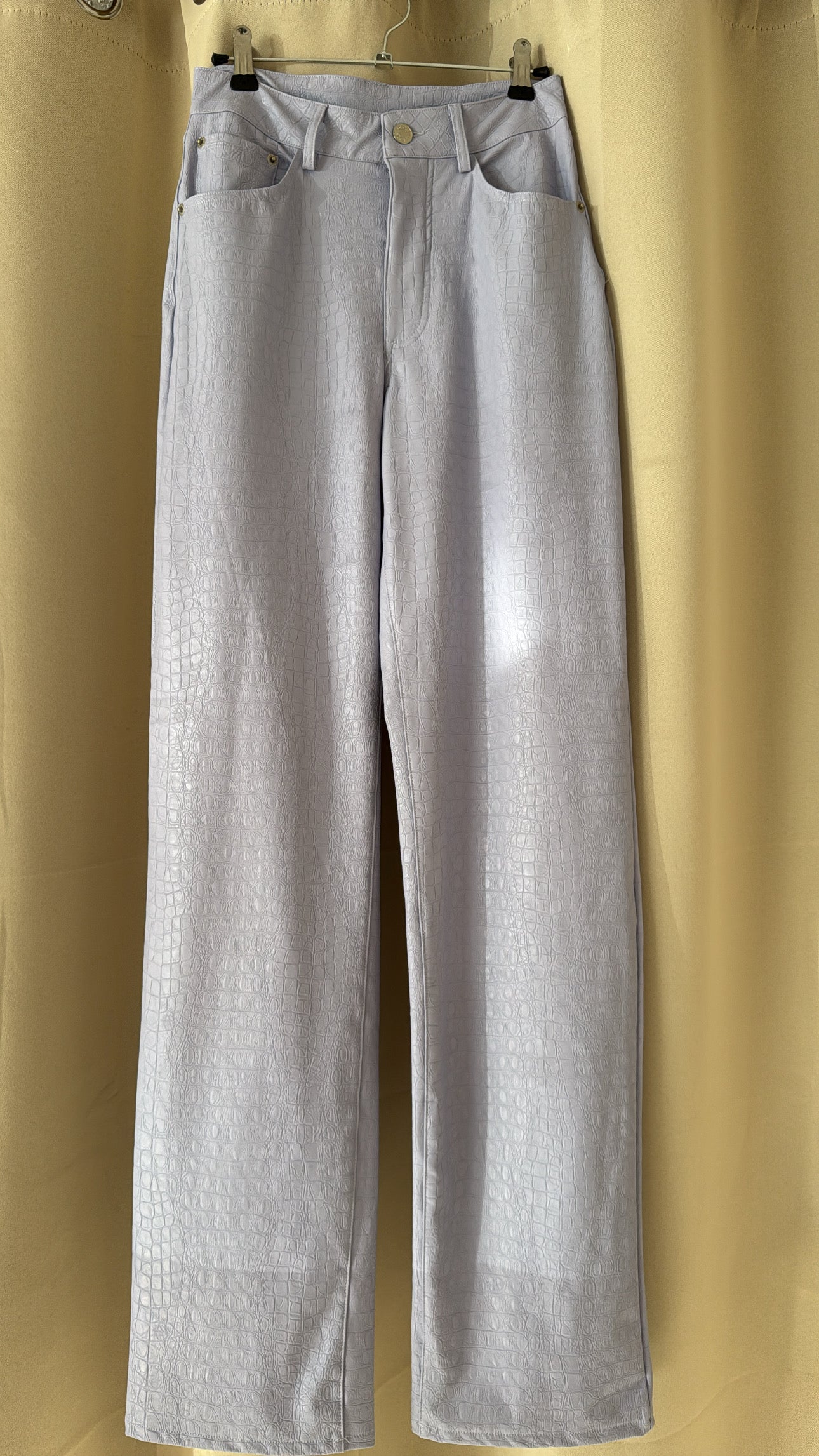 Naked Wardrobe Croc Faux Leather Pants - NO CAMBIOS NI DEVOLUCIONES