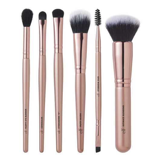 Flawless face & eye brush set - 6 piece | ELF