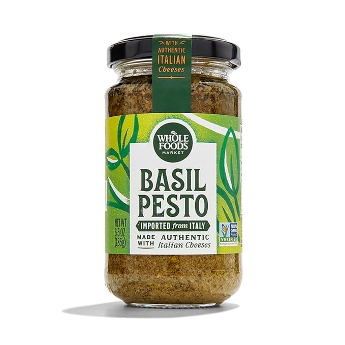 Whole Foods Market, Basil Pesto, 6.5 Ounce