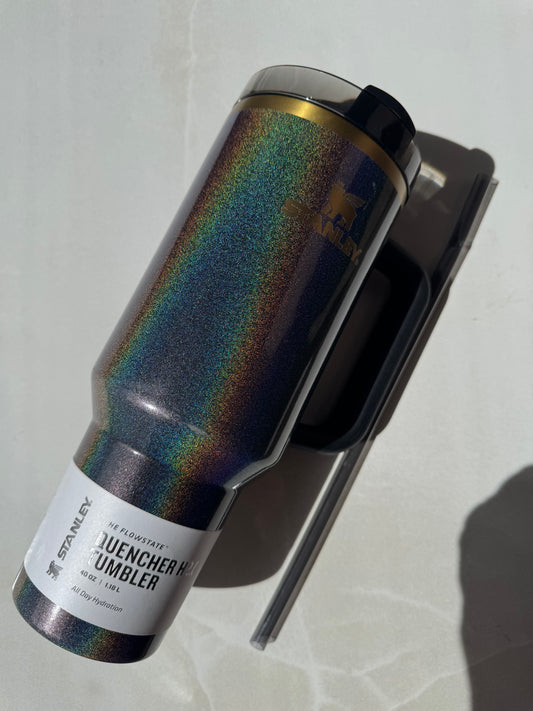 STANLEY 40oz Quencher - Fairy Dust- POPOTE DAÑADO/ DETALLES MENORES EN VASO