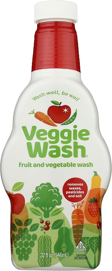 Veggie Wash Fruit & Vegetable Wash, 32-Fluid Ounce