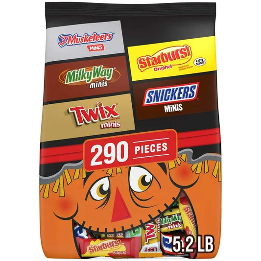 PREORDEN -Mars Halloween Variety Pack Candy, 290 pcs. - 2 A 4 SEMANAS EN LLEGAR