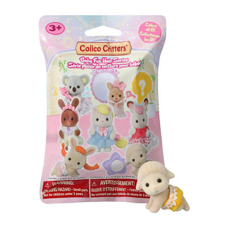 PREORDEN -Calico Critters® Baby Fun Hair Series Blind Bag Toy (BOLSA MISTERIOSA)- 2 A 4 SEMANAS EN LLEGAR