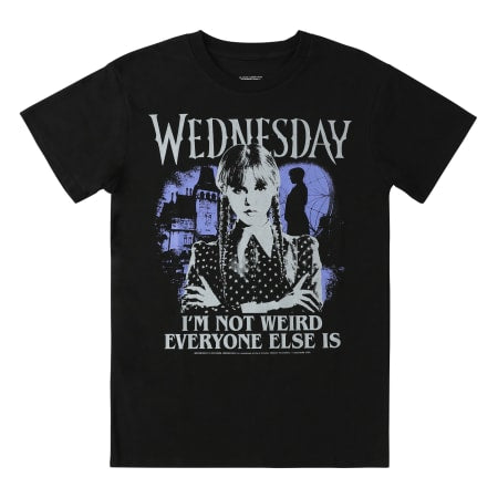 PREORDEN -Wednesday® 'I'm Not Weird Everyone Else Is' | REVISA TIEMPOS DE ENTREGA