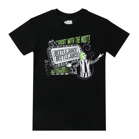 PREORDEN -Beetlejuice™ Sign Graphic Tee | REVISA TIEMPOS DE ENTREGA