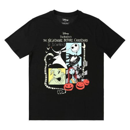 PREORDEN -Disney Tim Burton's The Nightmare Before Christmas Graphic Tee | REVISA TIEMPOS DE ENTREGA