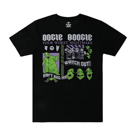 PRE-ORDEN- Disney Tim Burton's The Nightmare Before Christmas Oogie Boogie Graphic Tee- TARDA DE 2-4 SEMANAS EN LLEGAR