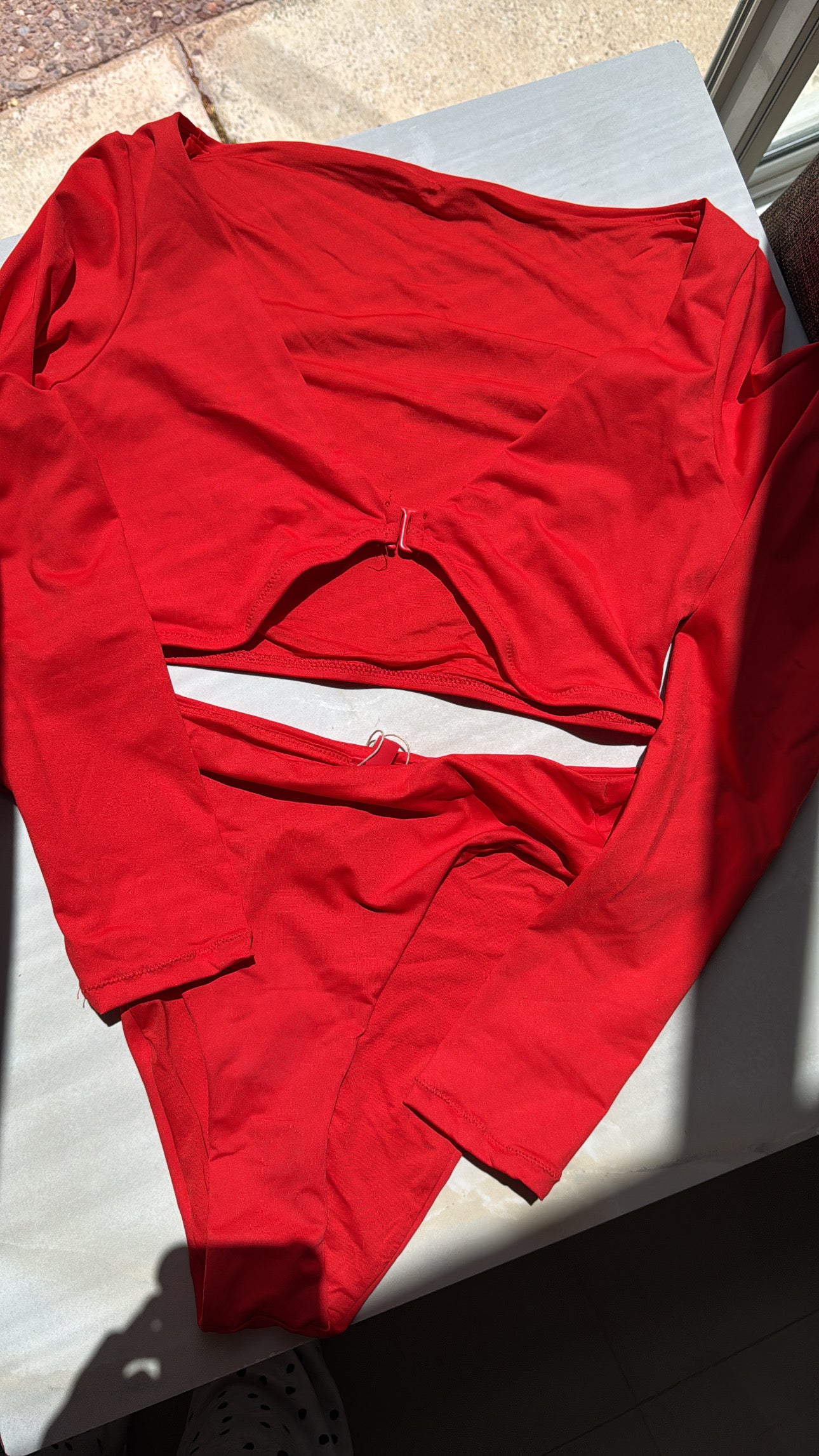 TWO PIECE SWIM SET EN RUBY | SKIMS - NO CAMBIOS NI DEVOLUCIONES
