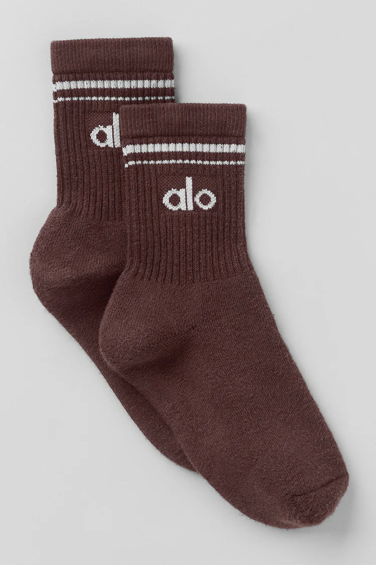PREORDEN-Unisex Half-Crew Throwback Sock | ALO - 2 A 4 SEMANAS EN LLEGAR