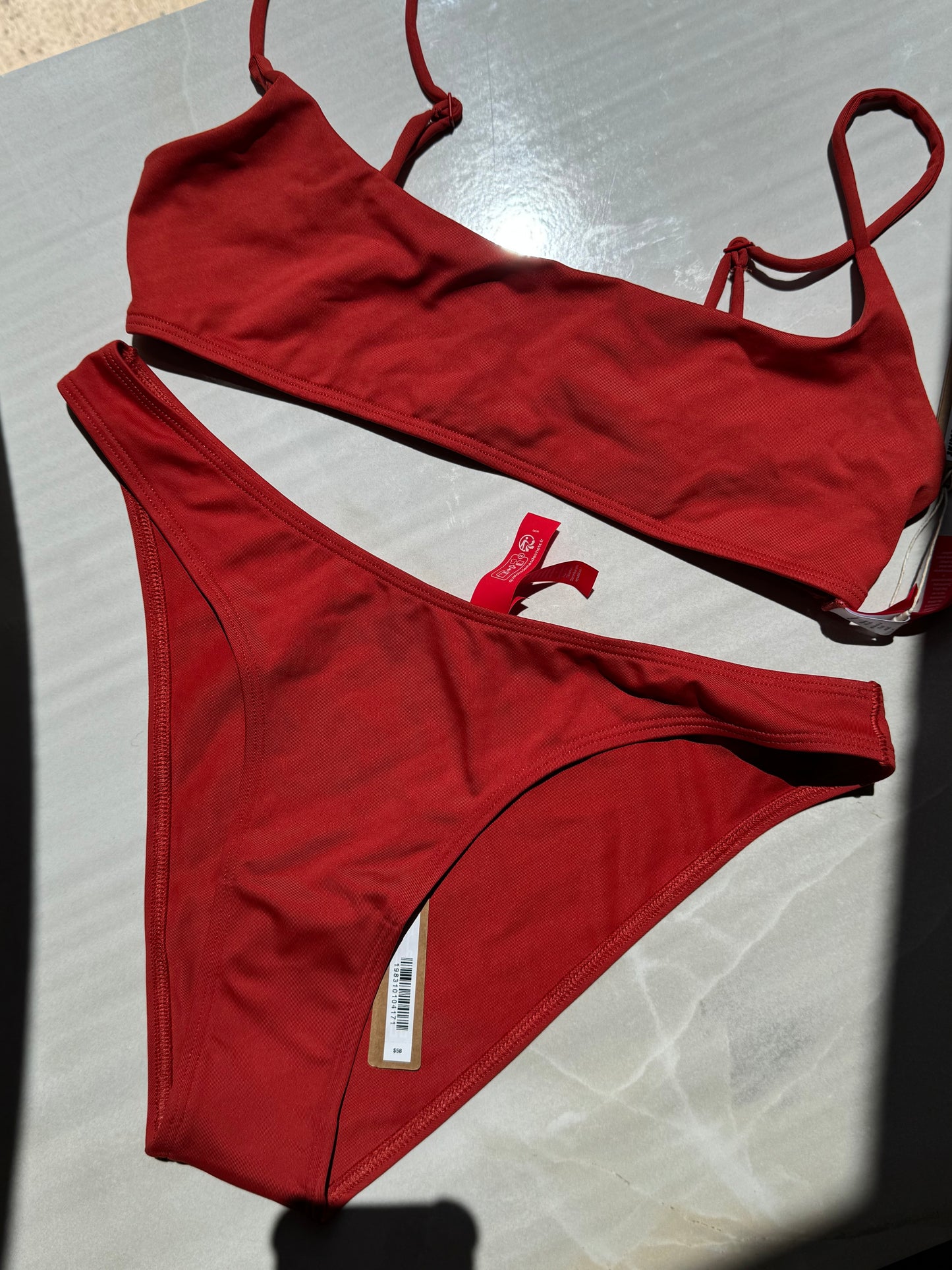 TWO PIECE SWIM SET EN TERRA | SKIMS NO CAMBIOS NI DEVOLUCIONES