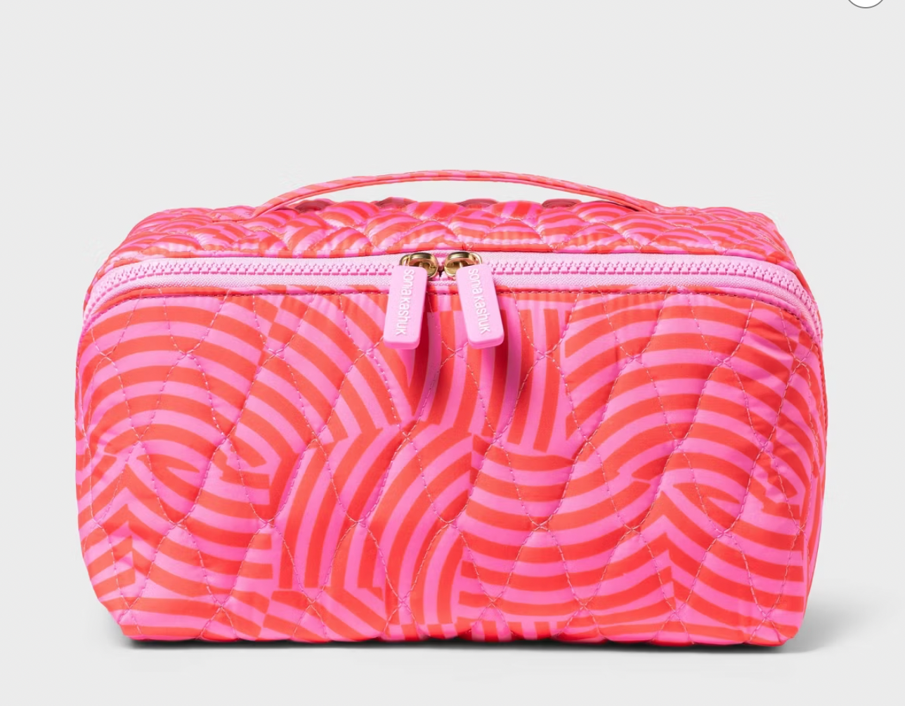 PREORDEN -Sonia Kashuk™ Diagonal-Zip Makeup Bag - 2 A 4 SEMANAS EN LLEGAR