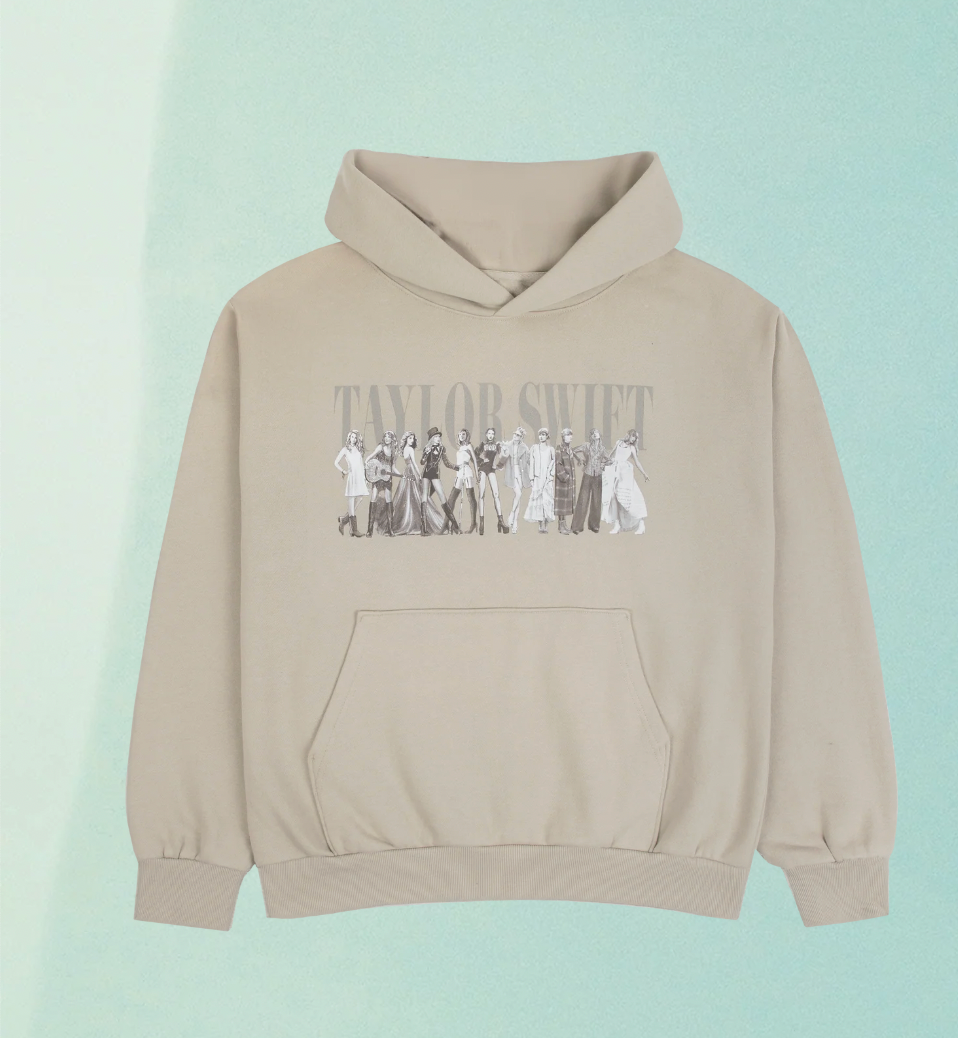 TTPD Eras Beige Hoodie