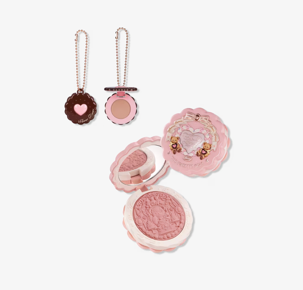 PEORDEN - The Sweetie Bear Collection Satin Blush & Matte Blush Charm Duo Set - 2 A 4 SEMANAS EN LLEGAR