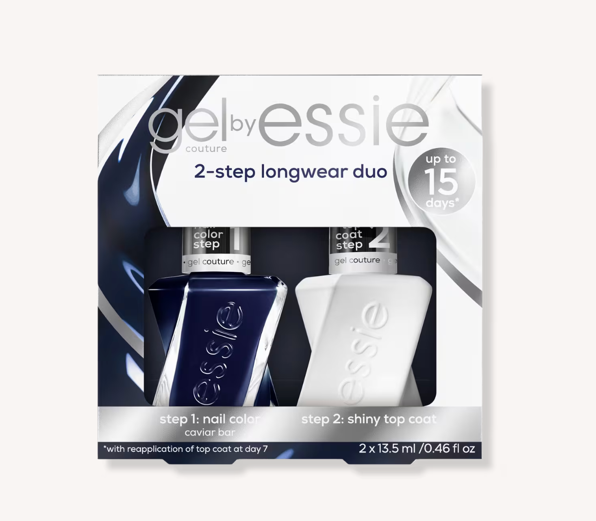PREORDEN - Gel 2 Step Longwear Duo Kit | ESSIE - 2 A 4 SEMANAS EN LLEGAR