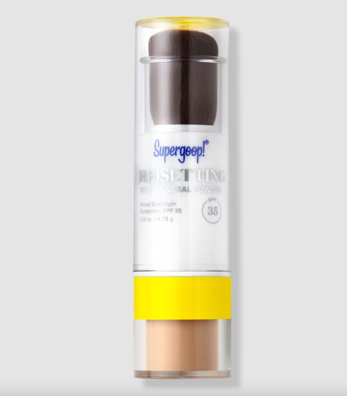 PREORDEN -(Re)setting 100% Mineral Powder Sunscreen SPF 35 PA+++ | SUPERGOOP - 2 A 4 SEMANAS EN LLEGAR