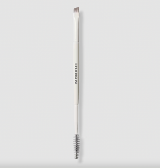 PREORDEN -M401 Dual-Ended Angled Brow Brush & Spoolie | MORPHE - 2 A 4 SEMANAS EN LLEGAR