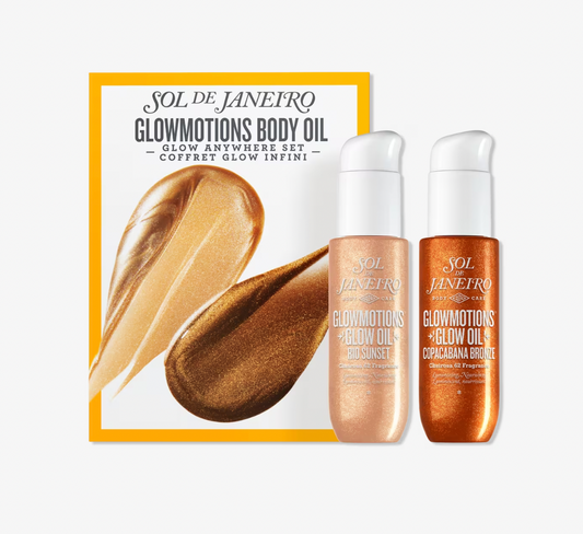 PREORDEN -Glowmotions Body Oil Glow Anywhere Set | SOL DE JANEIRO - 2 A 4 SEMANAS EN LLEGAR