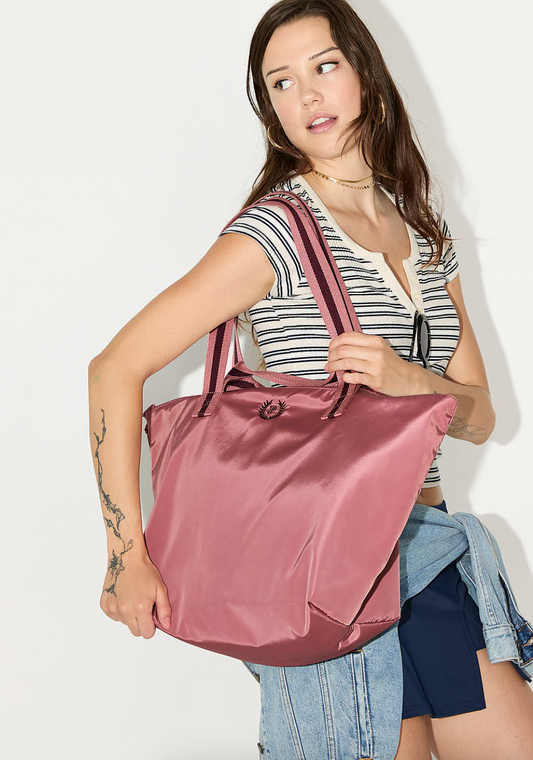 PREORDEN -Nylon Tote Bag | PINK - 2 A 4 SEMANAS EN LLEGAR