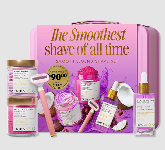 PREORDEN -Smooth Legend Shave Set | TRULY - 2 A 4 SEMANAS EN LLEGAR