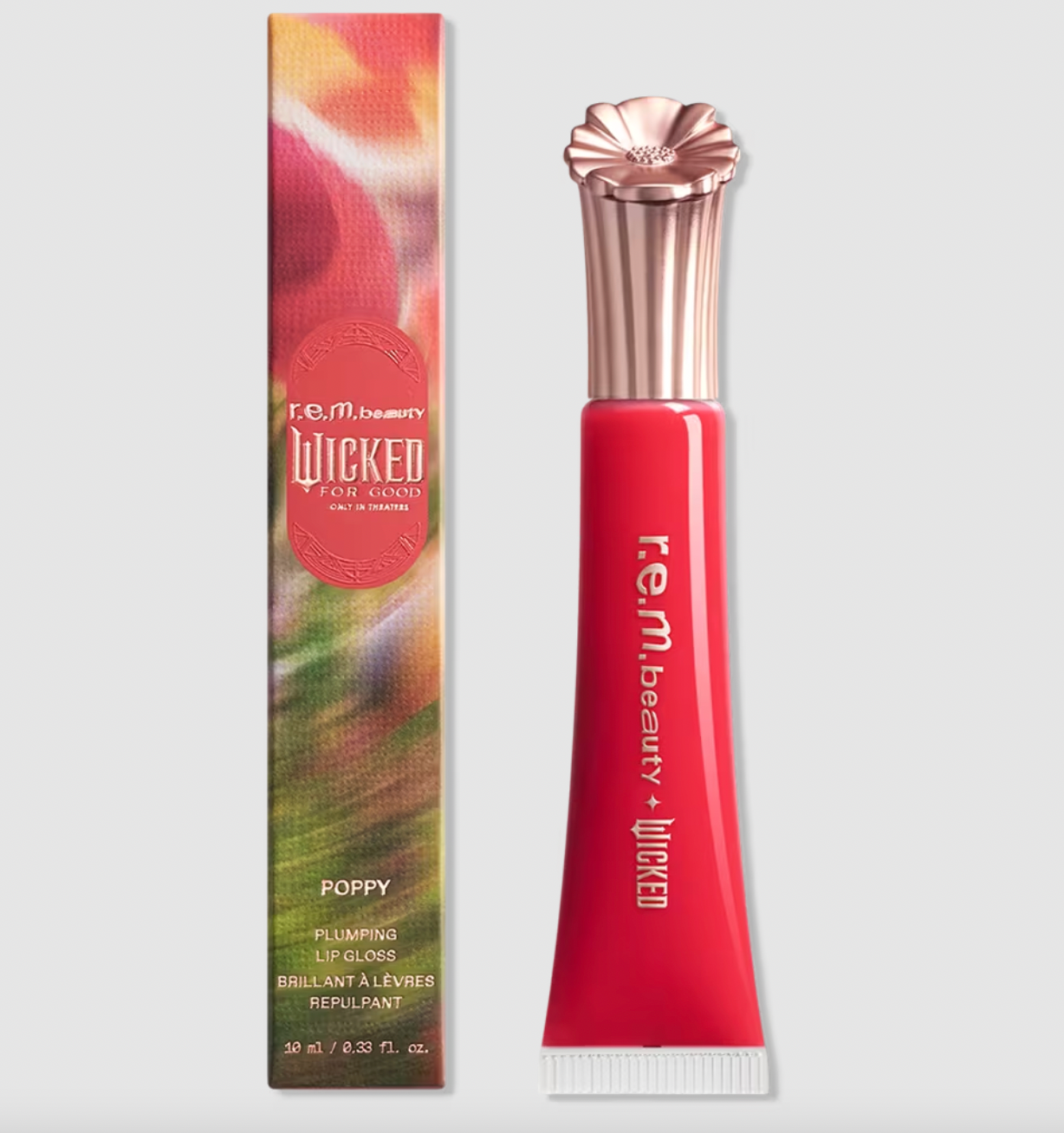 PREORDEN -Wicked Poppy Plumping Lip Gloss | R.E.M. BEAUTY - 2 A 4 SEMANAS EN LLEGAR