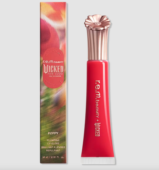 PREORDEN -Wicked Poppy Plumping Lip Gloss | R.E.M. BEAUTY - 2 A 4 SEMANAS EN LLEGAR