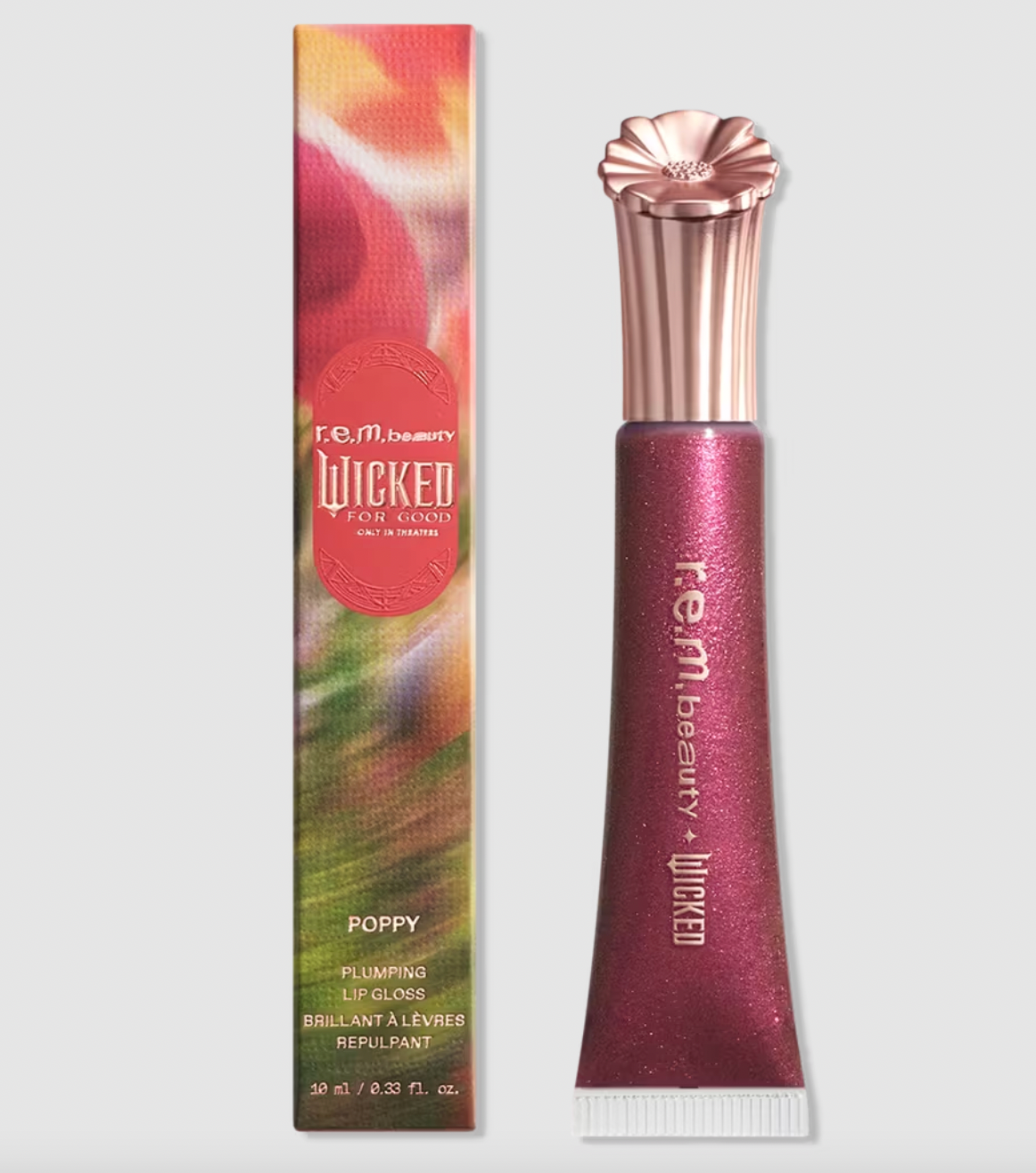 PREORDEN -Wicked Poppy Plumping Lip Gloss | R.E.M. BEAUTY - 2 A 4 SEMANAS EN LLEGAR