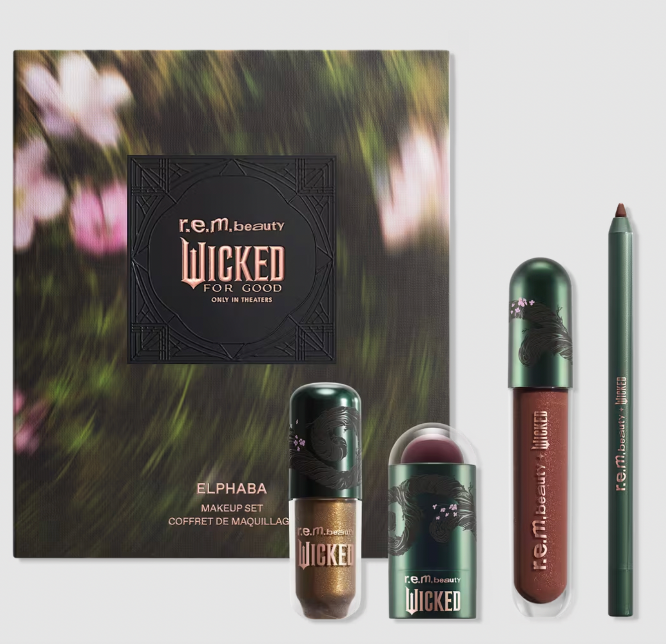 PREORDEN -Elphaba Makeup Set | R.E.M. BEAUTY - 2 A 4 SEMANAS EN LLEGAR