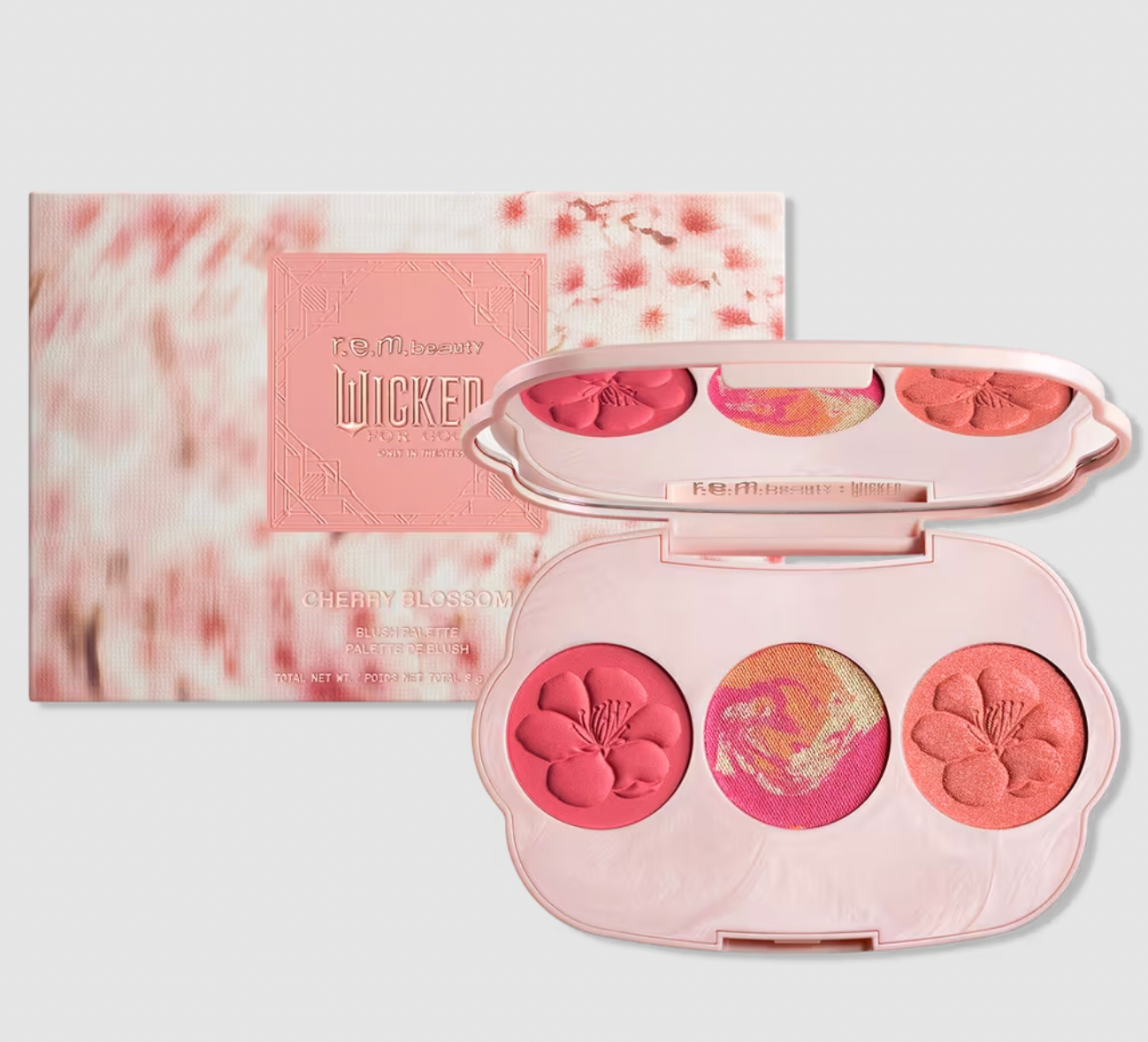PREORDEN -Wicked Cherry Blossom Blush Palette - Coral | R.E.M. - 2 A 4 SEMANAS EN LLEGAR