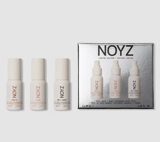 PREORDEN -Mini Hair + Body Fragrance Mist Trio | NOYZ - 2 A 4 SEMANAS EN LLEGAR